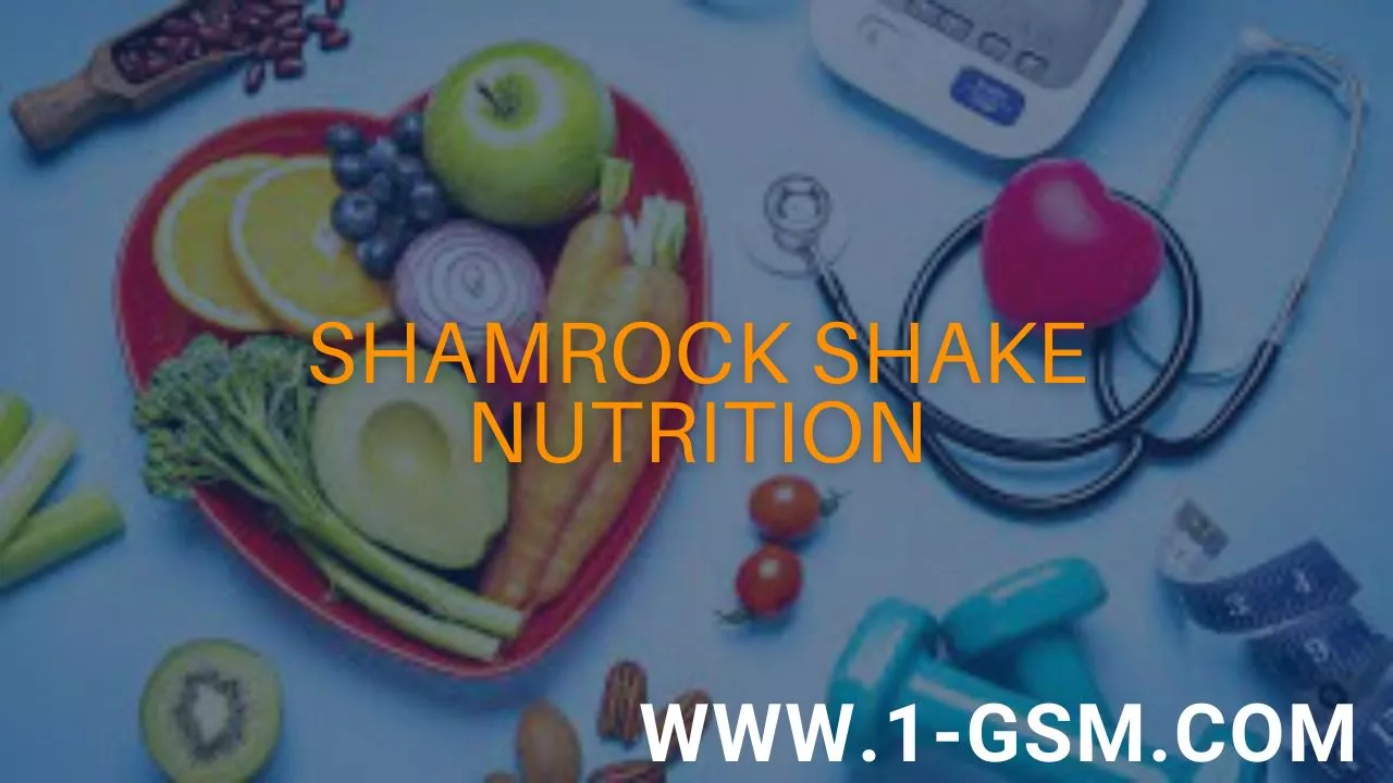 Shamrock Shake Nutrition