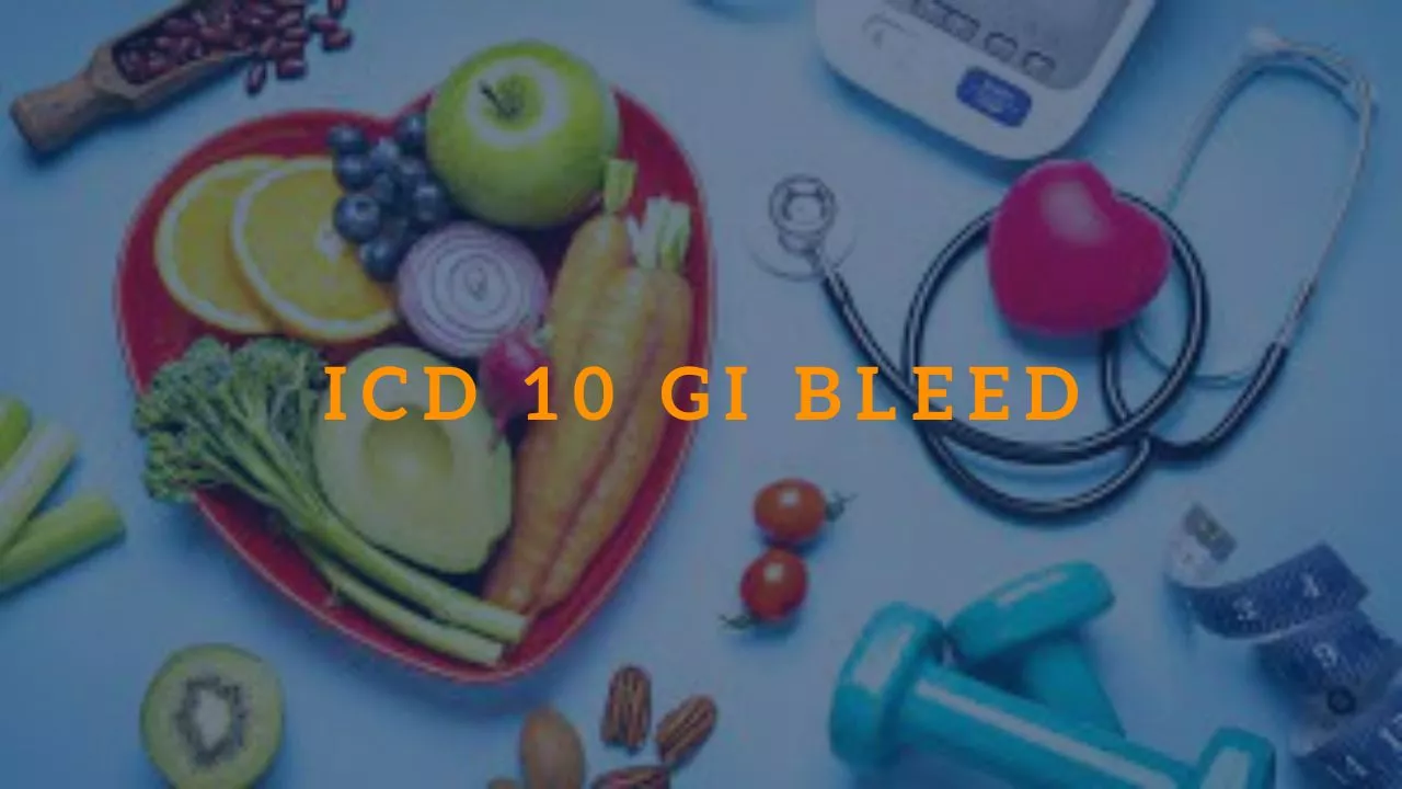 ICD 10 GI Bleed